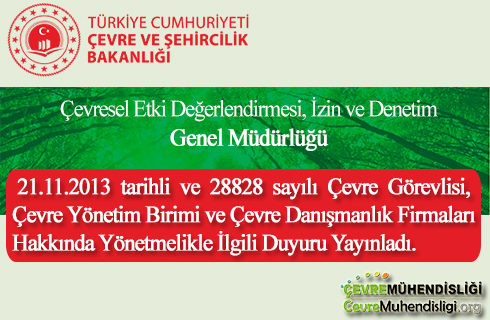 cevre mevzuati duyuru 21 07 2019