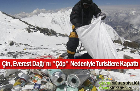 everest dagi cop nedeniyle turistlere kapatti 2019 haber