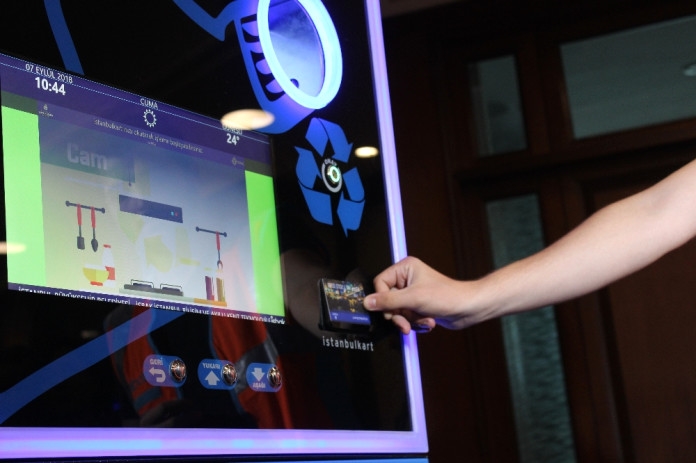 istanbulkart geri donusum atiklariyla yukleniyor