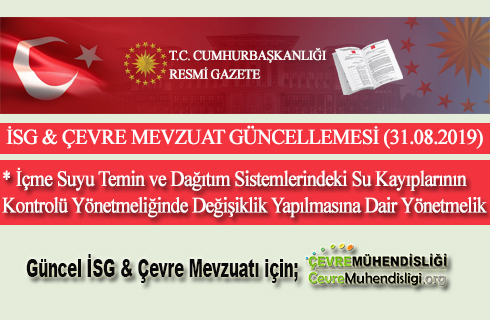 mevzuat guncellemesi 31 08 2019