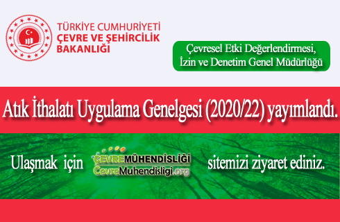 atik ithalati uygulama genelgesi 2020 22