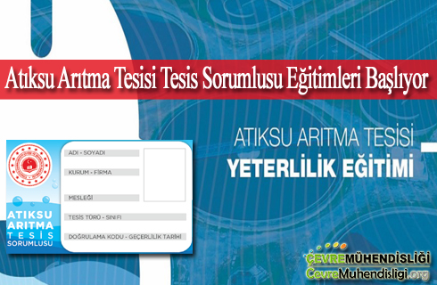atiksu aritma tesisi tesis sorumlusu egitimleri basliyor