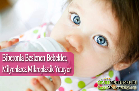 biberonla beslenen bebekler mikroplastik yutuyor