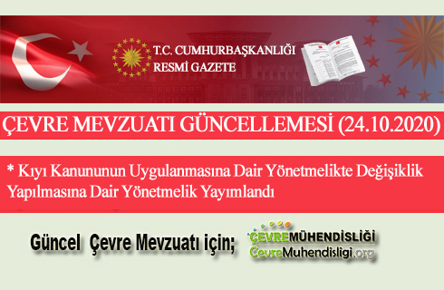 cevre mevzuat guncellemesi 24 10 2020