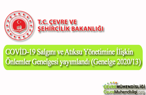 covid 19 salgini ve atiksu yonetimine iliskin onlemler genelgesi yayimlandi genelge 2020 13