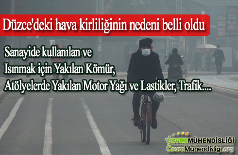 duzcede hava kirliligi