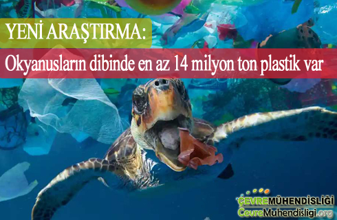 milyonlarca plastik okyanus dibinde