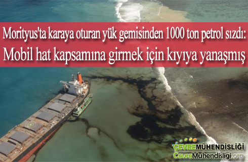 morityus yuk gemisi petrol sizintisi