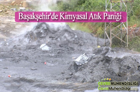 basaksehirde kimyasal atik panigi