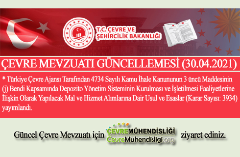 cevre mevzuati calismalari 30 04 2021