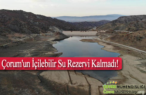 corum un icilebilir su rezervi kalmadi