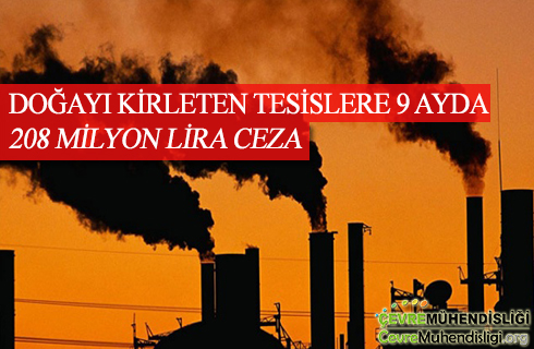 dogayi kirleten tesislere 9 ayda 208 milyon lira ceza
