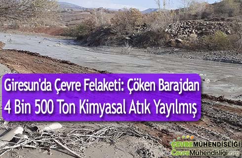 giresunda cevre felaketi 4 bin 500 ton kimyasal atik yayilmis