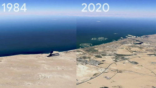 google earth timelapse 1