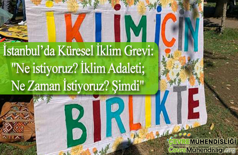 istanbulda kuresel iklim grevi