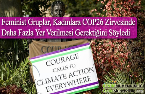kadinlara cop26 zirvesinde daha fazla yer verilmesi