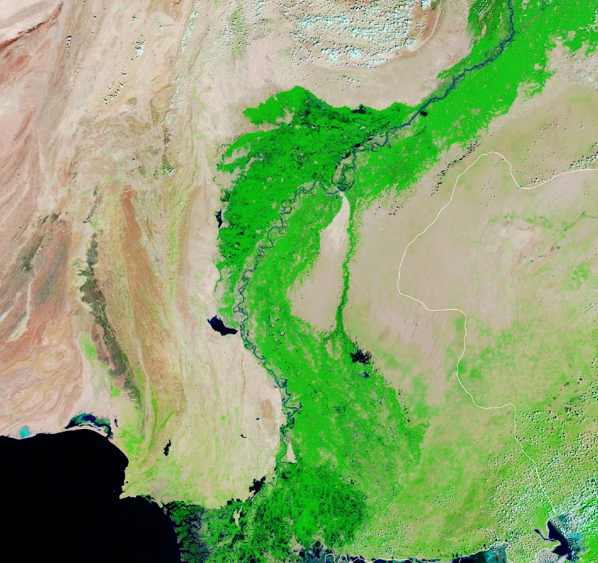 pakistan sel felaketi oncesi
