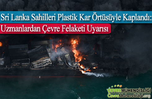 sri lanka sahilleri plastik kar ortusuyle kaplandi