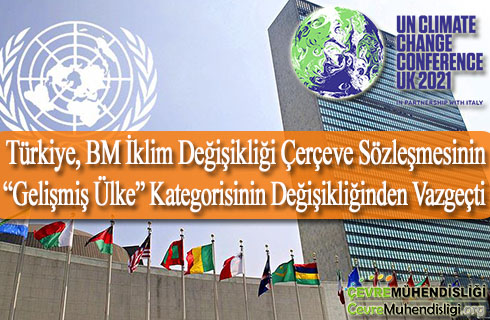 turkiye bm iklim degisikligi cerceve sozlesmesinin gelismis ulke kategorisinin degisikliginden vazgecti