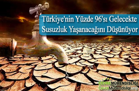 turkiyenin yuzde 96 si gelecekte susuzluk yasanacagi dusunuyor