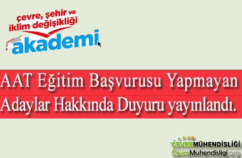 aat egitim basvurusu yapmayanlar