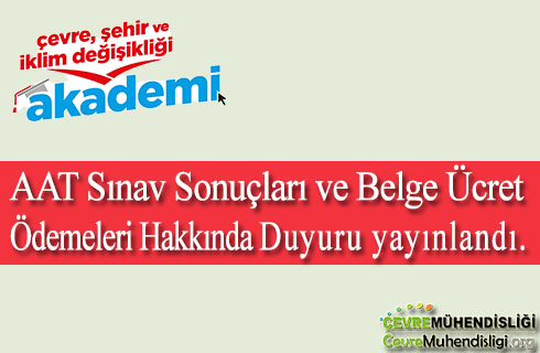 aat sinav sonucu belge ucreti odeme