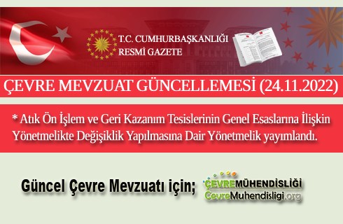 atik on islem ve geri kazanim mevzuat degisikligi