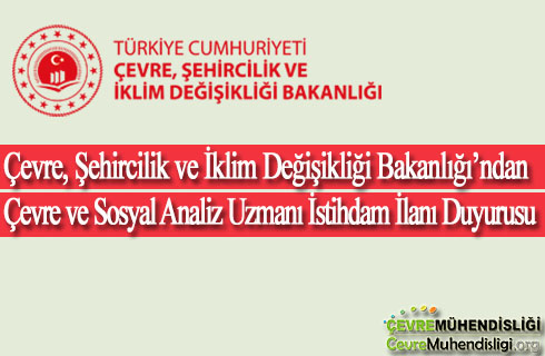cevre ve sosyal analiz uzmani istihdami