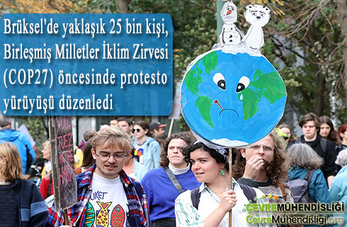 cop27 oncesi protesto yuruyusu