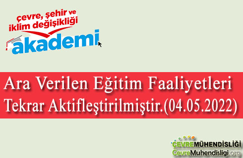 egitim faaliyetleri tekrardan aktif