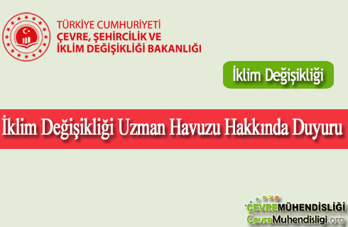 iklim degisikligi uzman havuzu