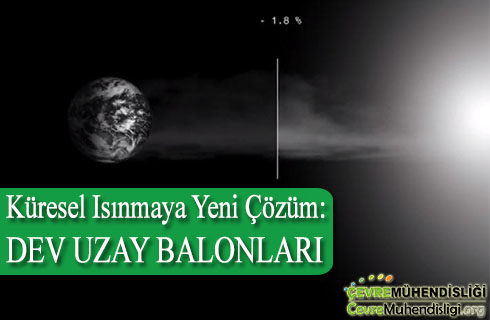 kuresel isinmaya cozum dev uzay balonlari
