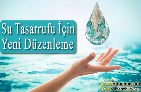 su tasarrufu icin yeni duzenleme