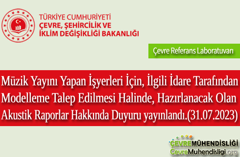 akustik raporlama duyuru
