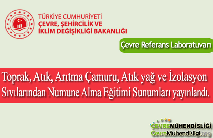 atik sivilardan numune alma egitimi