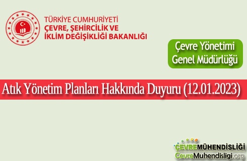 atik yonetim planlari duyuru