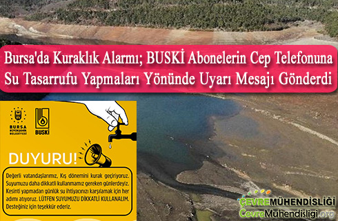 bursa da kuraklik alarmi