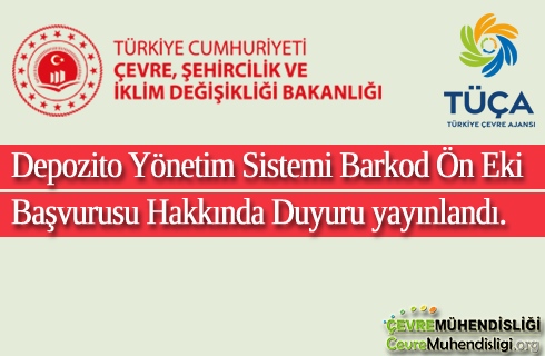 depozito yonetim sistemi barkod on eki basvurusu