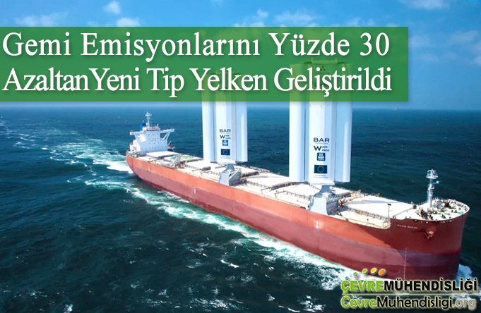 emisyonu dusurecek yeni tip yelken