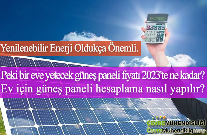 ev icin gunes paneli hesaplama