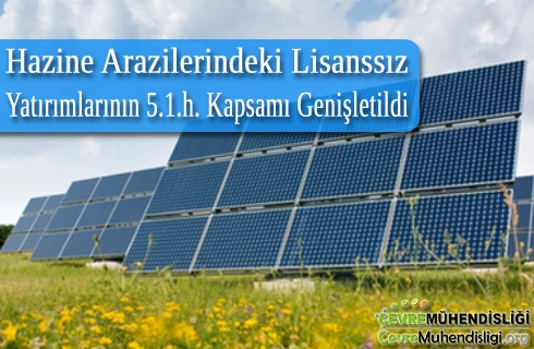 hazine arazilerindeki lisanssiz yatirimlar