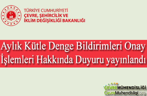 kutle denge bildirimleri