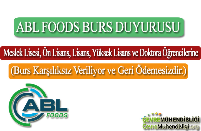 abl foods burs duyurusu