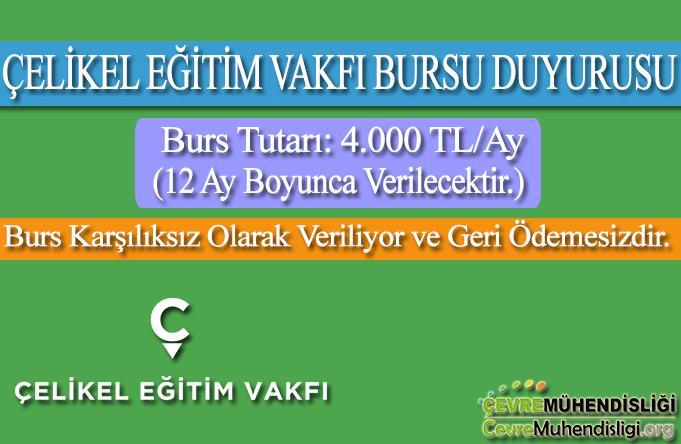 celikel egitim vakfi bursu