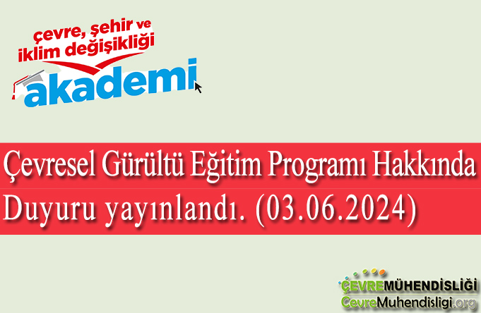 cevresel gurultu egitim programi