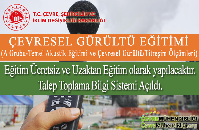 cevresel gurultu egitimi a grubu