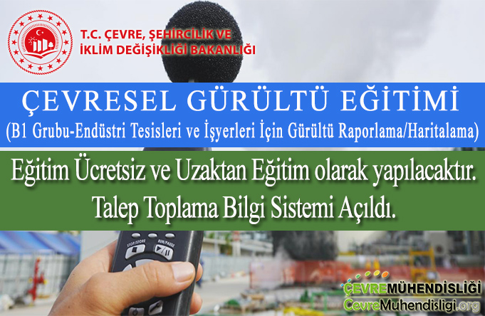 cevresel gurultu egitimi b1 grubu