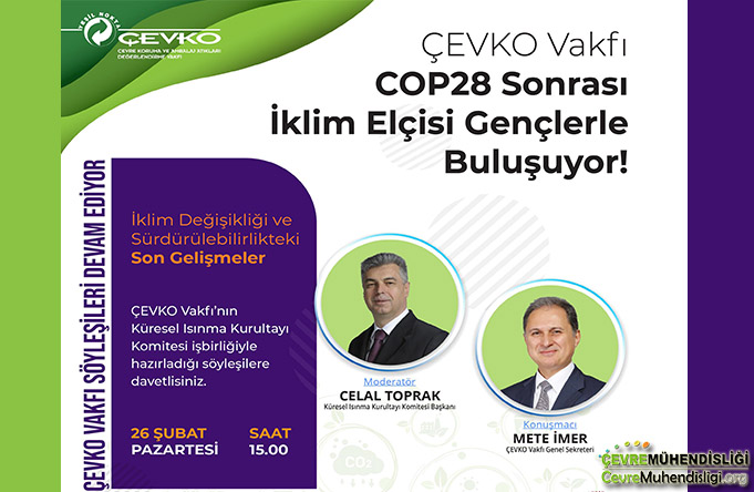 cop28 sonrasi iklim elcisi genclerle bulusuyor