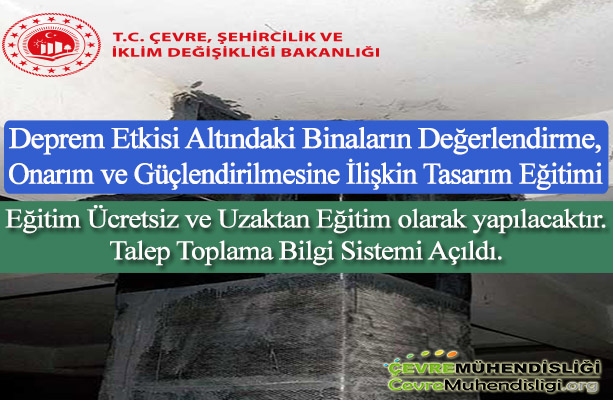 deprem etkisi bina degerlendirme onarim egitimi haber