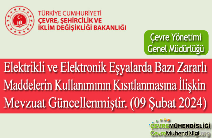 elektrikli ve elektronik esyalar mevzuat guncellemesi